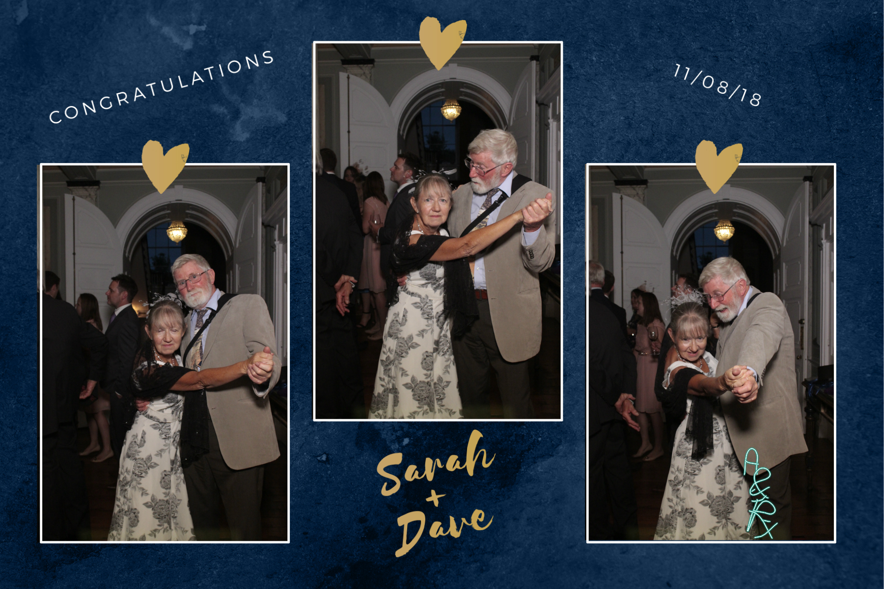 Sarah & Dave's Wedding | View more photos from the event at gallery.myphotoboothexperience.co.uk/u/MyPhotoBoothExperienceLtd/Sarah-Daves-Wedding